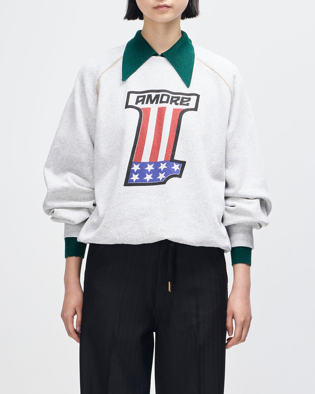 One More Marle Crew lt grey marle | Bildmaterial bereitgestellt von SHOES.PLEASE.