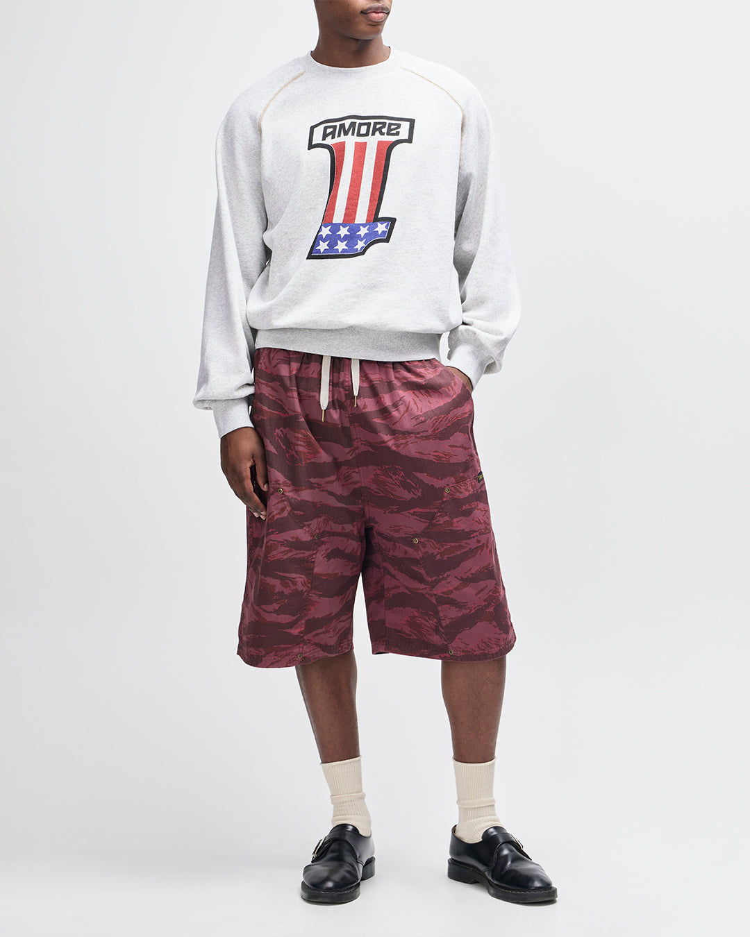 One More Marle Crew lt grey marle | Bildmaterial bereitgestellt von SHOES.PLEASE.