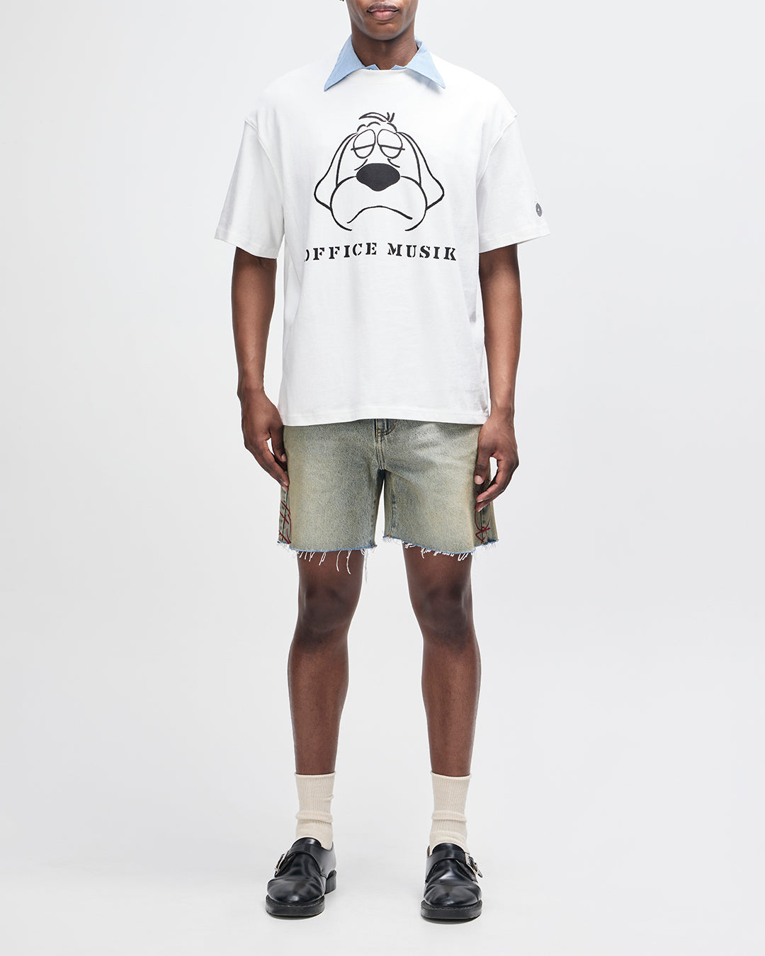 Office Musique Tee vintage white | Bildmaterial bereitgestellt von SHOES.PLEASE.