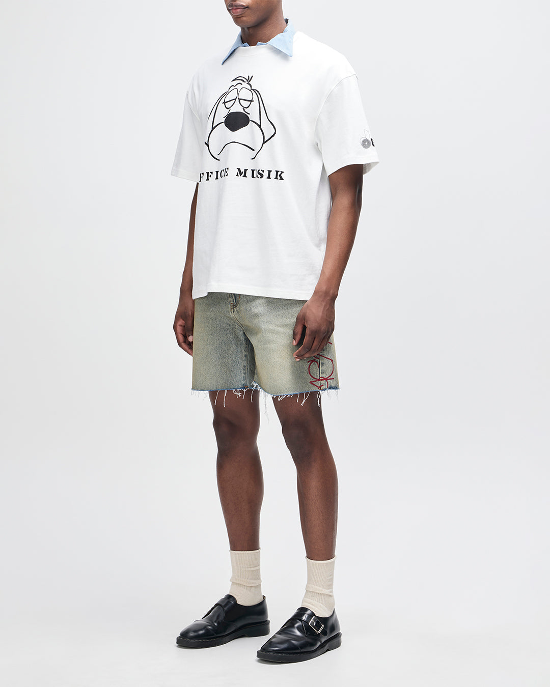Office Musique Tee vintage white | Bildmaterial bereitgestellt von SHOES.PLEASE.