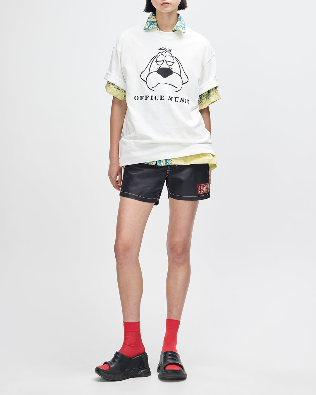 Office Musique Tee vintage white | Bildmaterial bereitgestellt von SHOES.PLEASE.