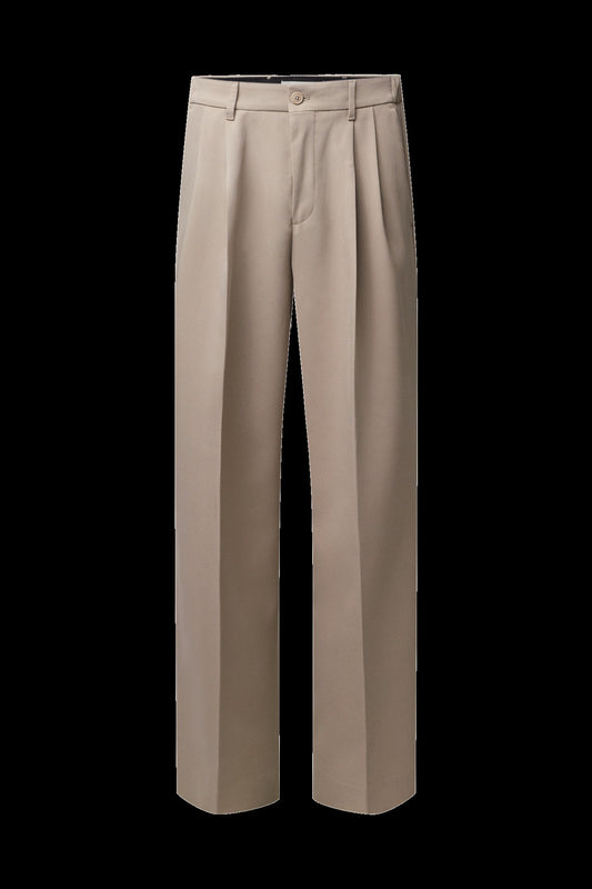 LEEK_WIDE MEN TROUSER brown 1715