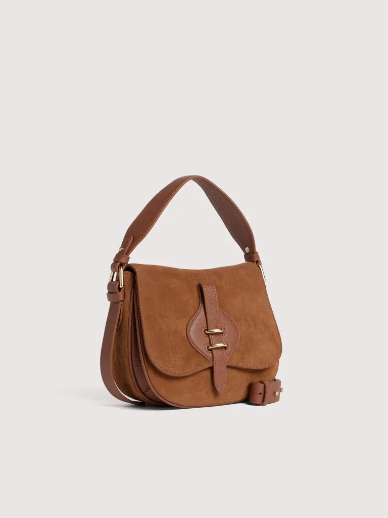 COCCINELLEMAVERY SUEDE BI HANDBAG SUEDE LEATHER cognac/cognac | Bildmaterial bereitgestellt von SHOES.PLEASE.