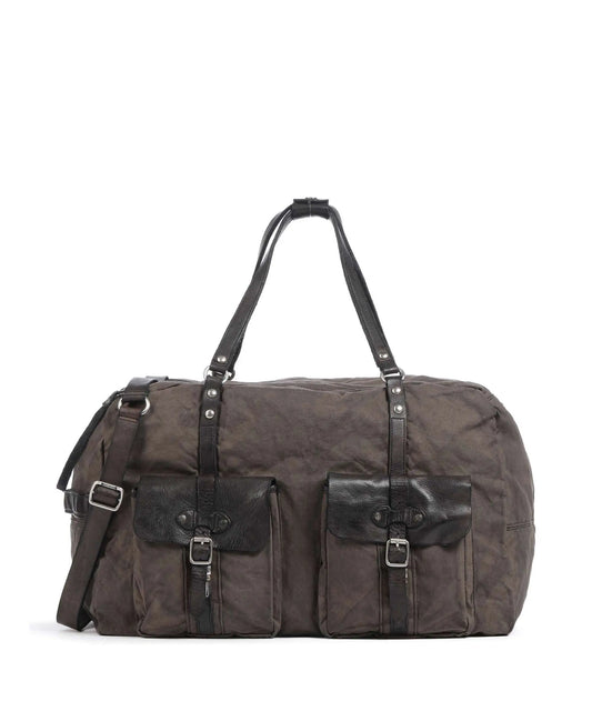 Weekend Bag Cow military+d/grey