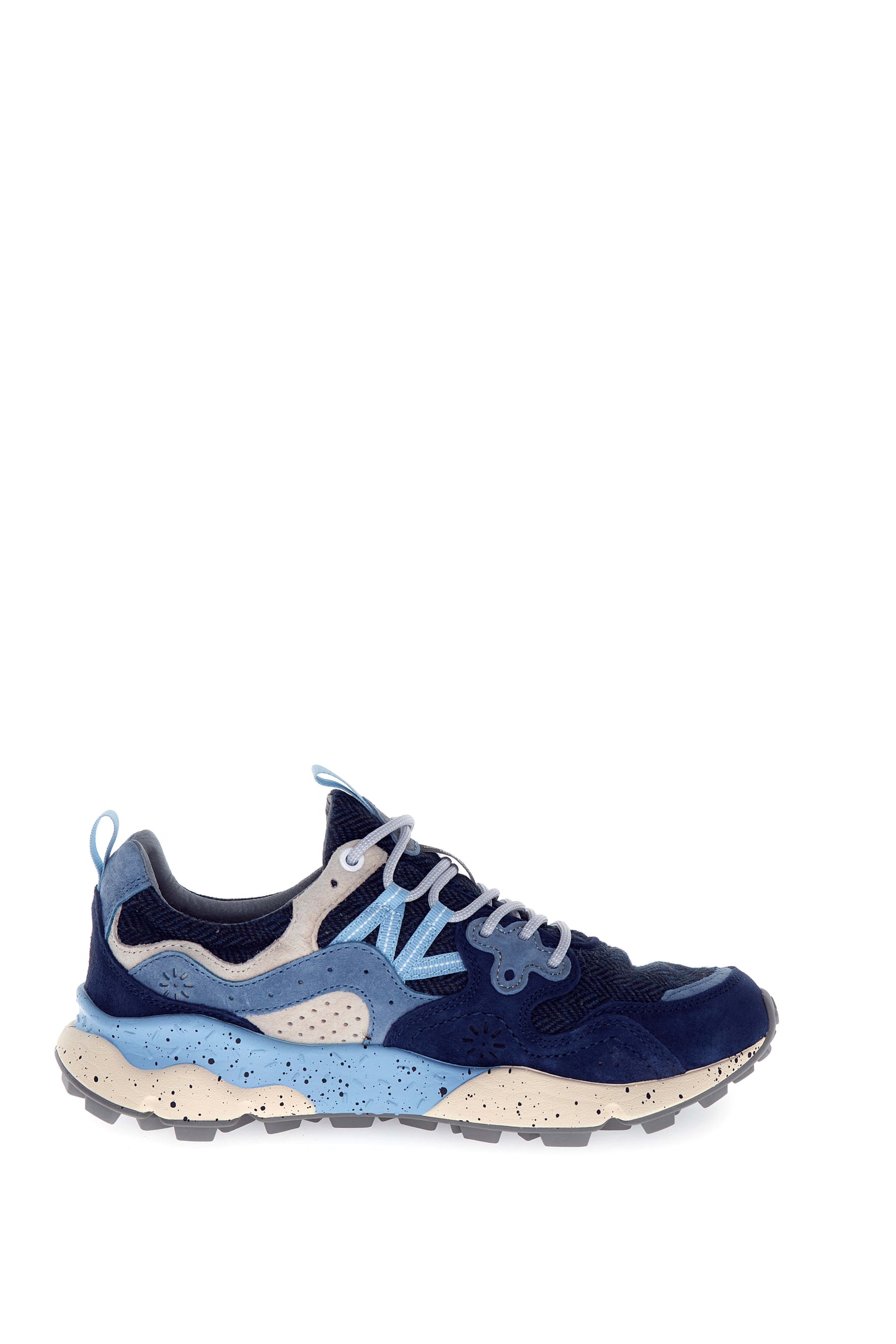 Yamano 3 Man Suede/Woolen Knitting Herrigbone black light blue o | Bildmaterial bereitgestellt von SHOES.PLEASE.