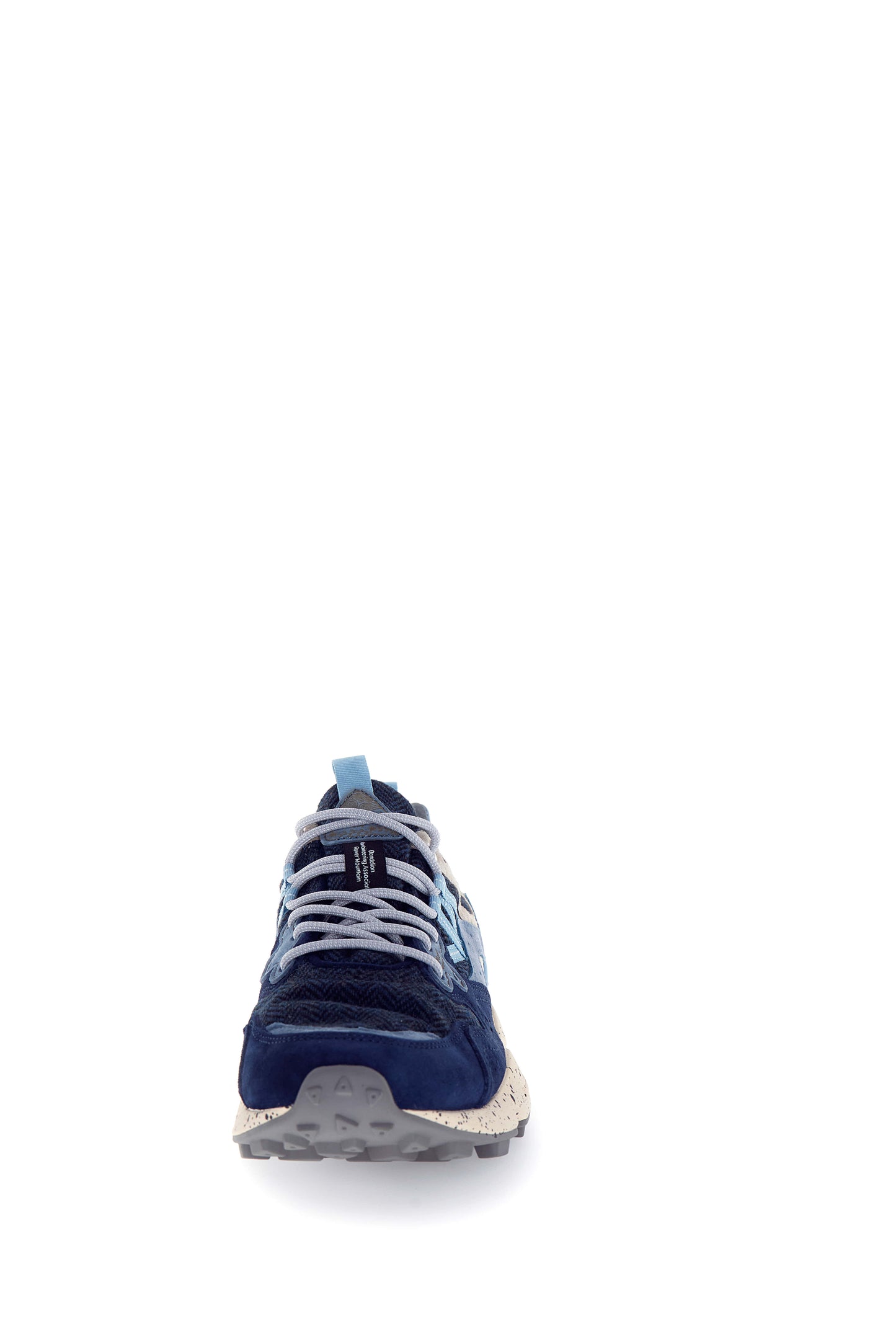 Yamano 3 Man Suede/Woolen Knitting Herrigbone black light blue o | Bildmaterial bereitgestellt von SHOES.PLEASE.