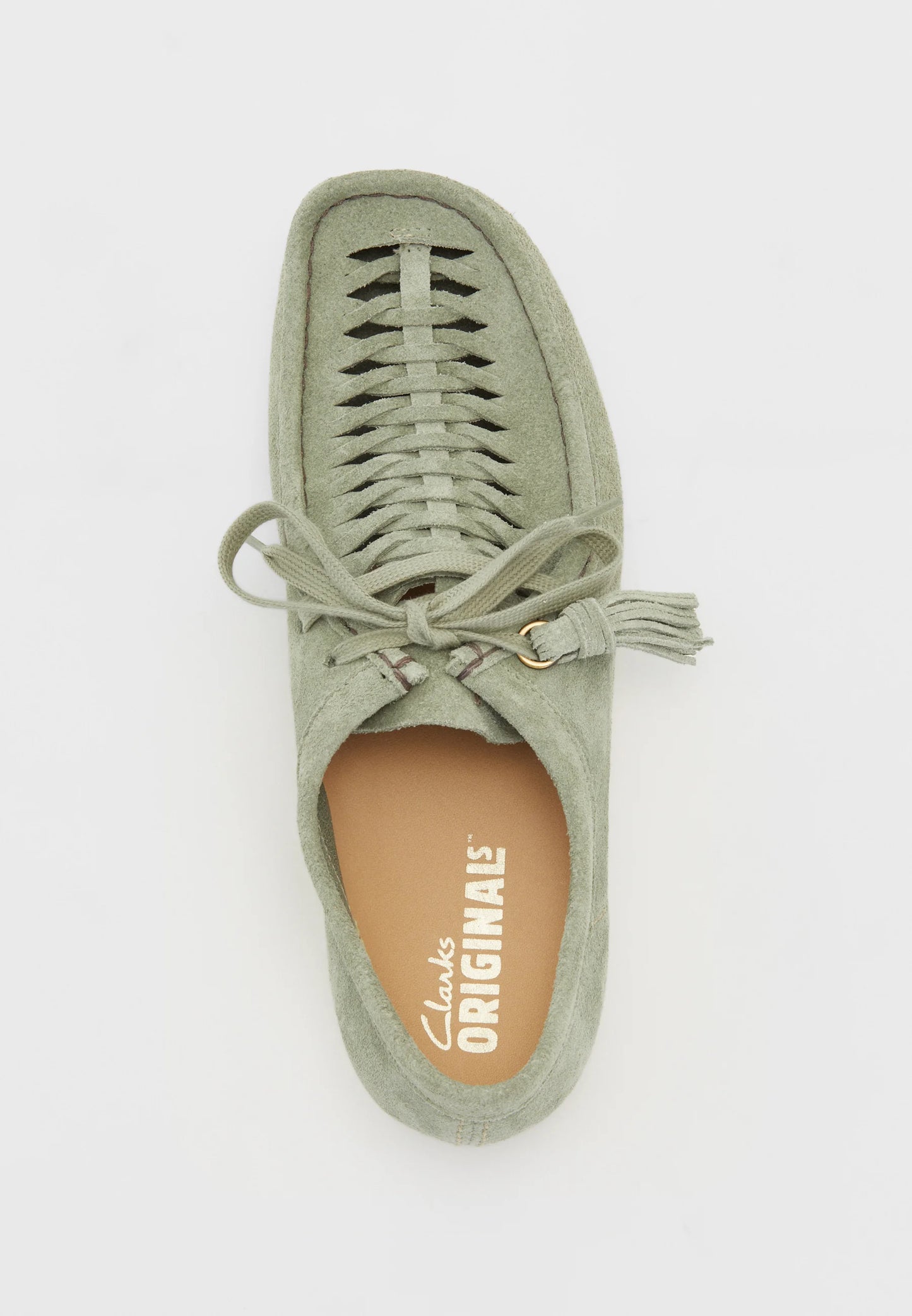 Wallabee Weave sage suede | Bildmaterial bereitgestellt von SHOES.PLEASE.
