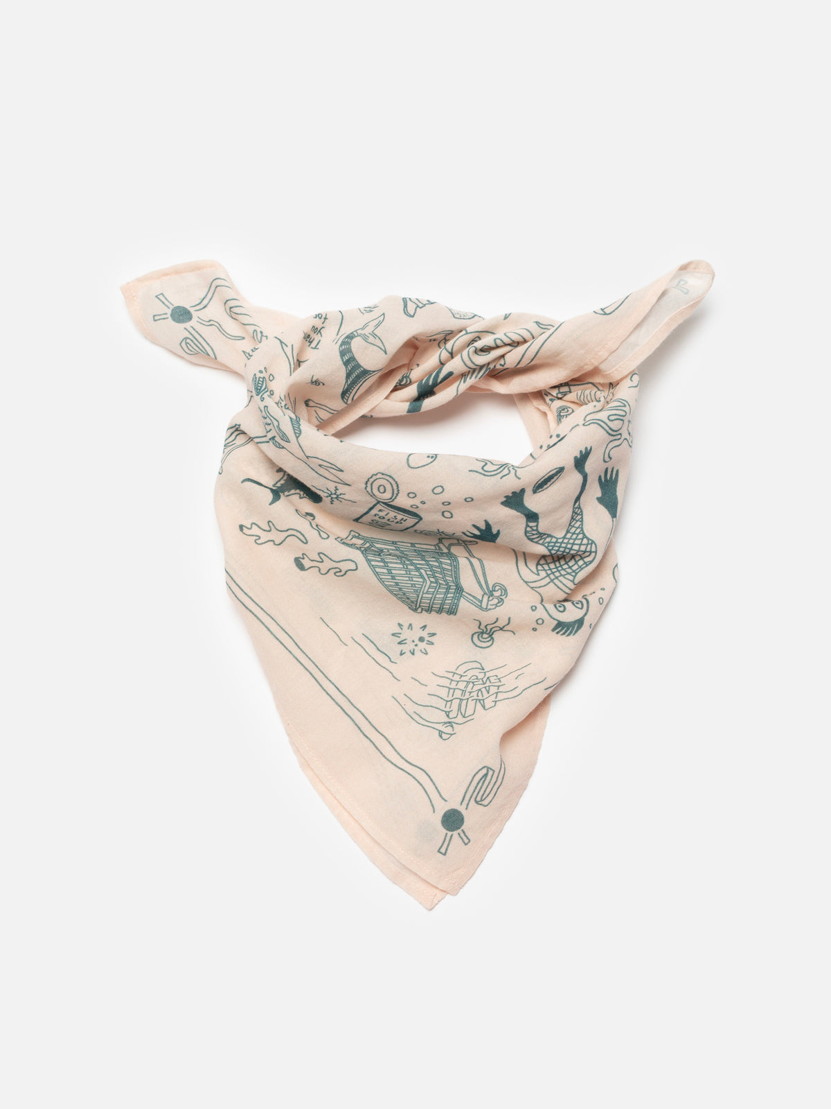 Ingrid Bandana Deep Sea Doodles pink | Bildmaterial bereitgestellt von SHOES.PLEASE.