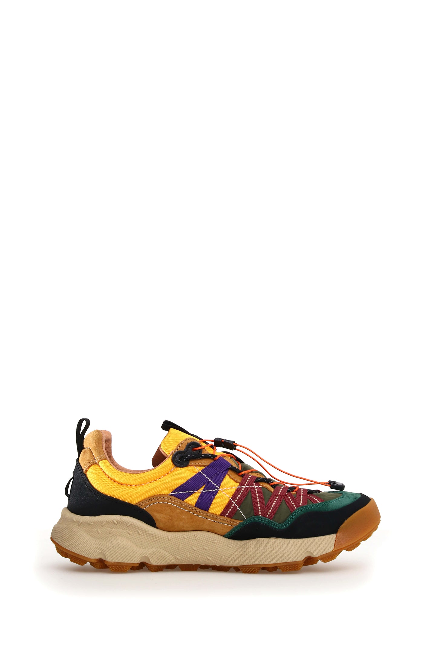 Iwano 2 Uni Suede/Nylon black cognac yellow | Bildmaterial bereitgestellt von SHOES.PLEASE.
