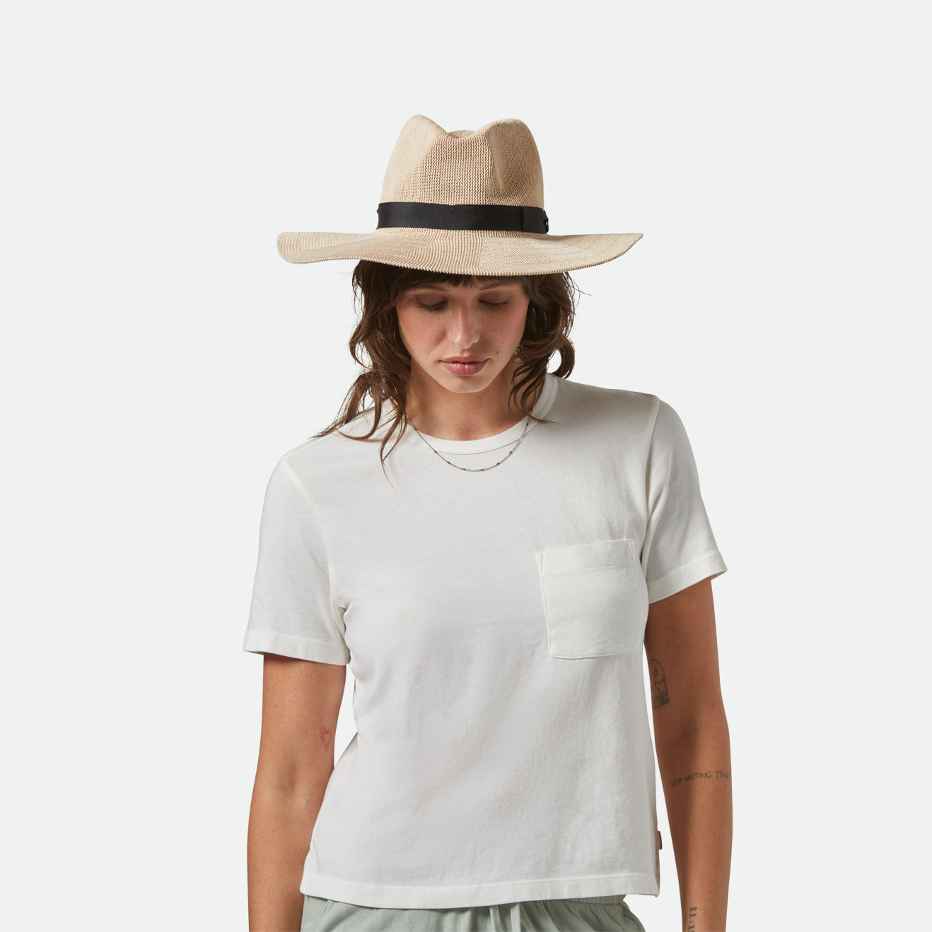 LYONS KNIT PATTERN PACKABLE HA light tan light tan | Bildmaterial bereitgestellt von SHOES.PLEASE.