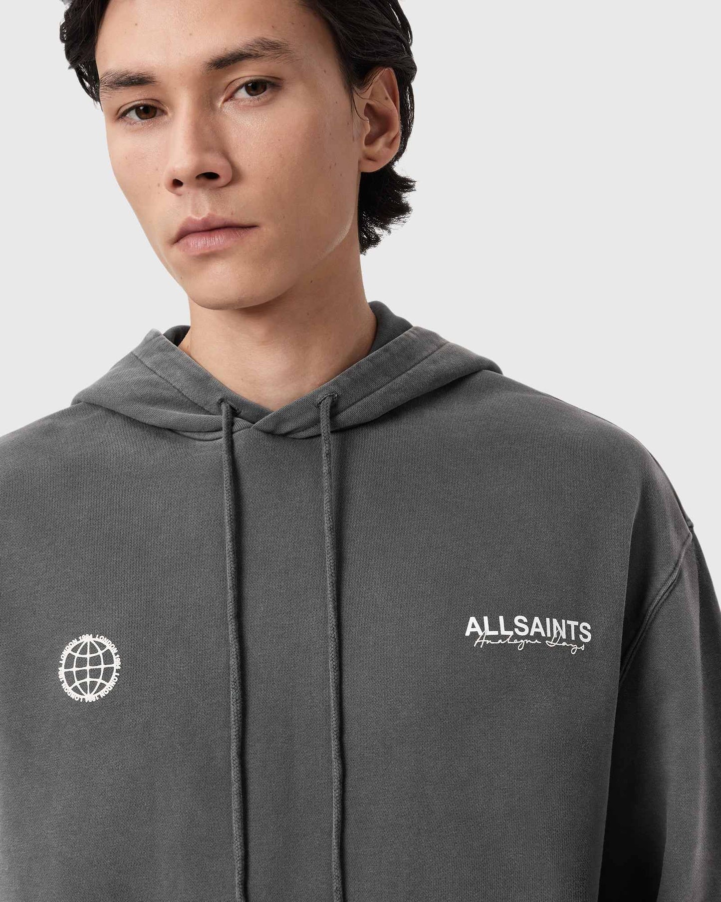 EMBLEM OTH HOODY washed black | Bildmaterial bereitgestellt von SHOES.PLEASE.