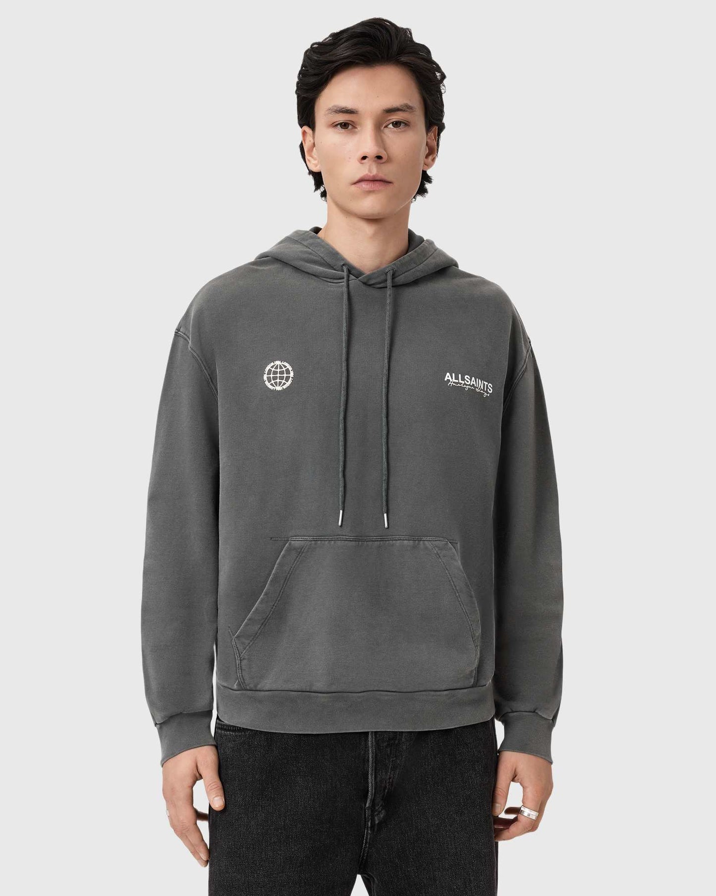 EMBLEM OTH HOODY washed black | Bildmaterial bereitgestellt von SHOES.PLEASE.