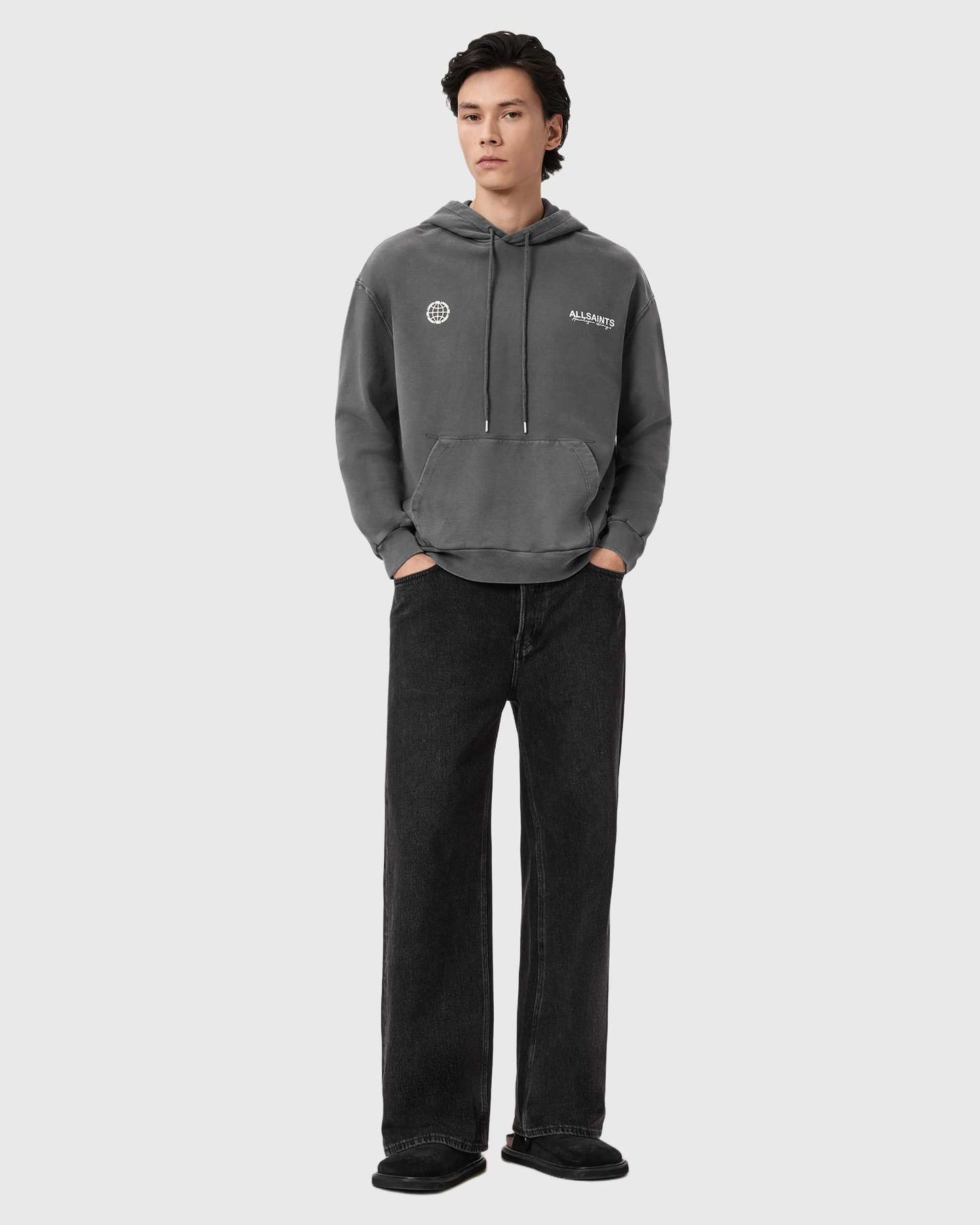 EMBLEM OTH HOODY washed black | Bildmaterial bereitgestellt von SHOES.PLEASE.