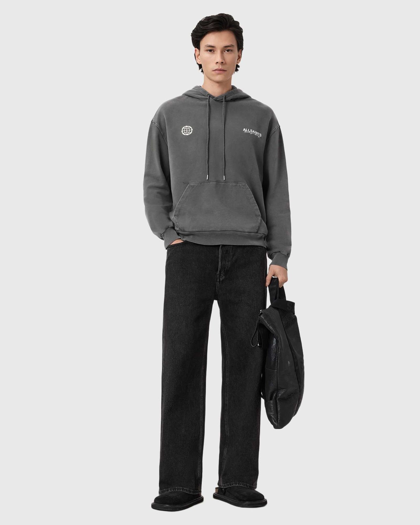 EMBLEM OTH HOODY washed black | Bildmaterial bereitgestellt von SHOES.PLEASE.