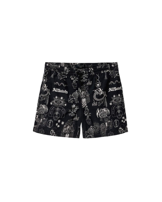 TERRA SWIMSHORT washed black