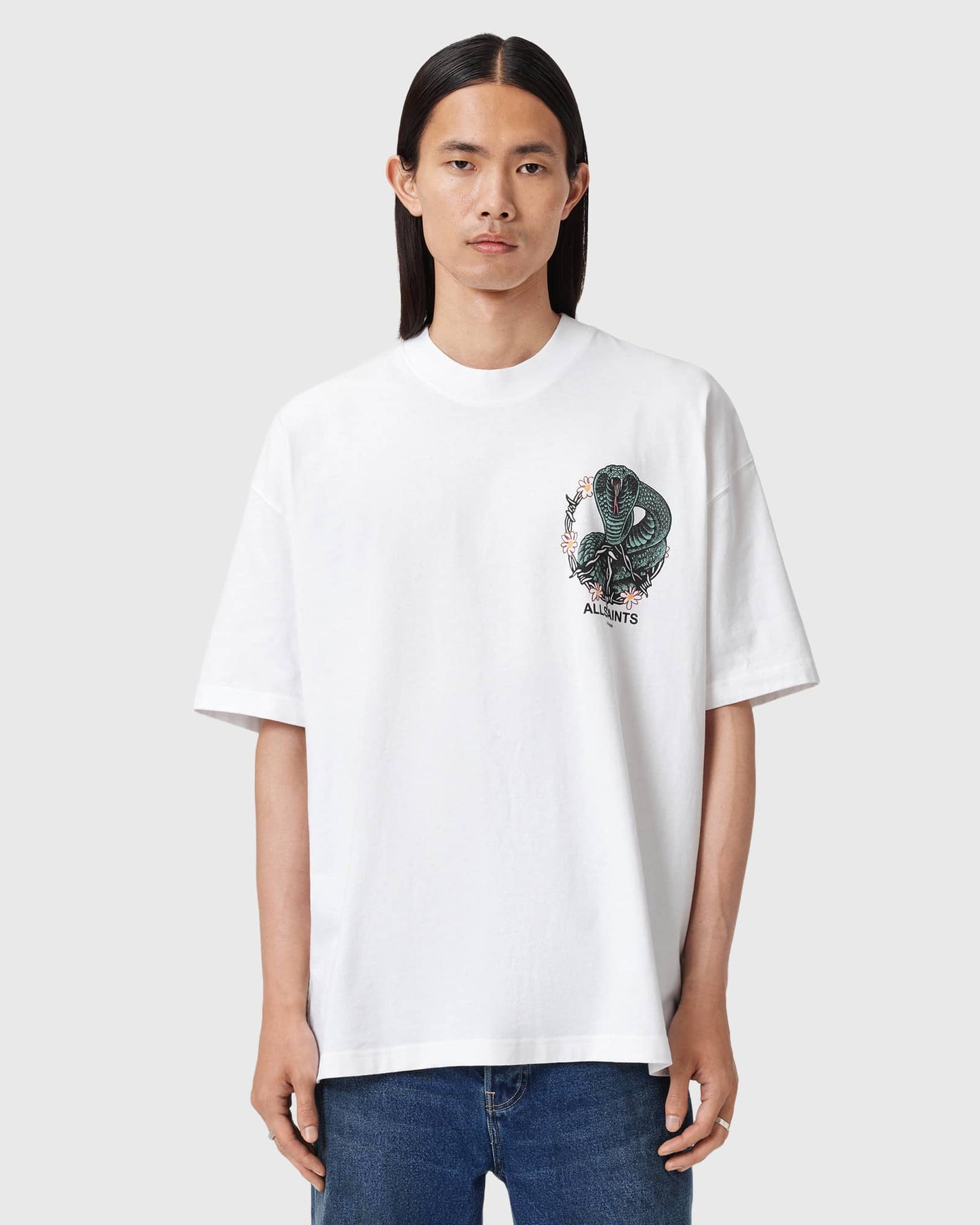 Snakebite Ss Crew optic white | Bildmaterial bereitgestellt von SHOES.PLEASE.