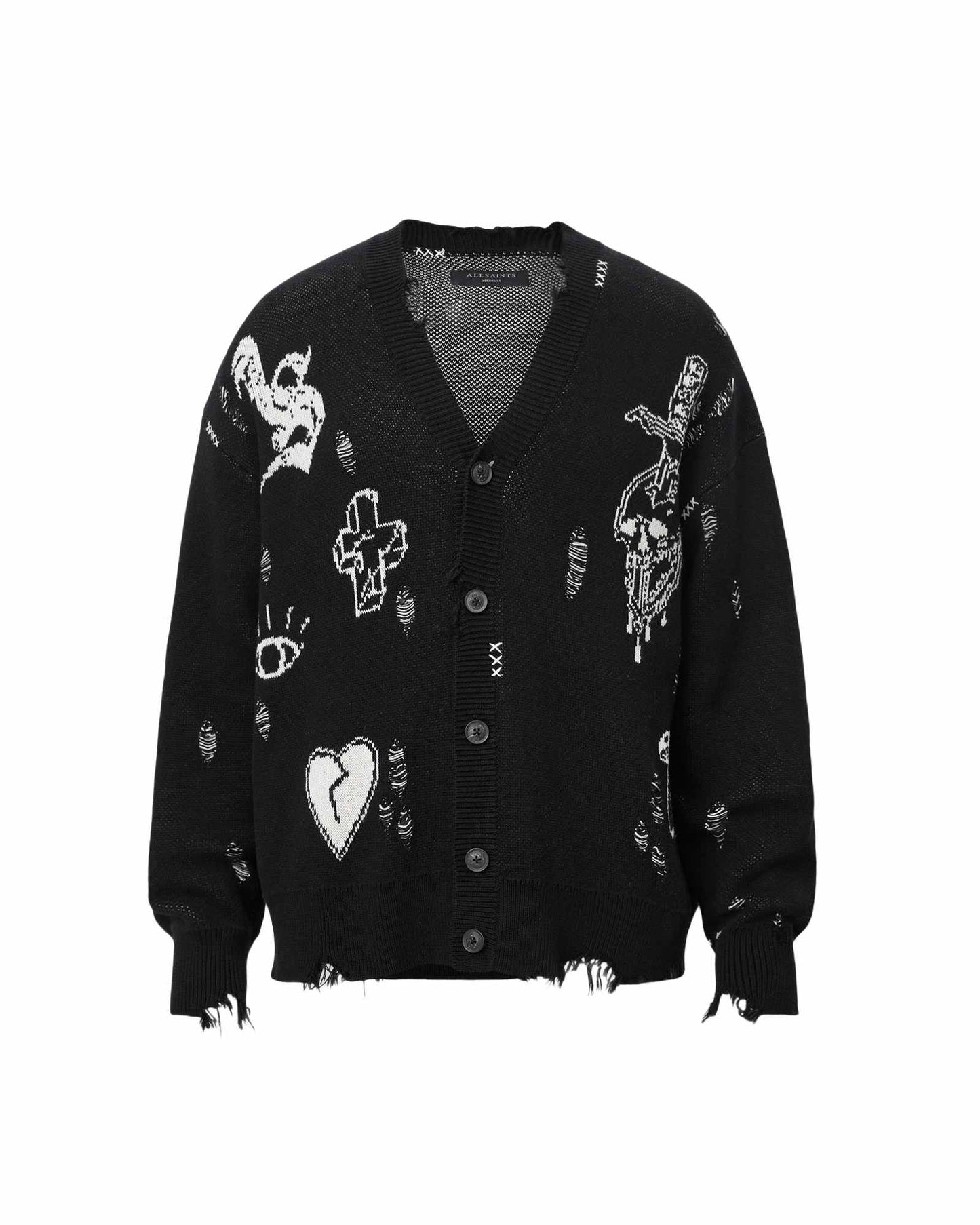 Caledon Cardigan black/chalk white | Bildmaterial bereitgestellt von SHOES.PLEASE.