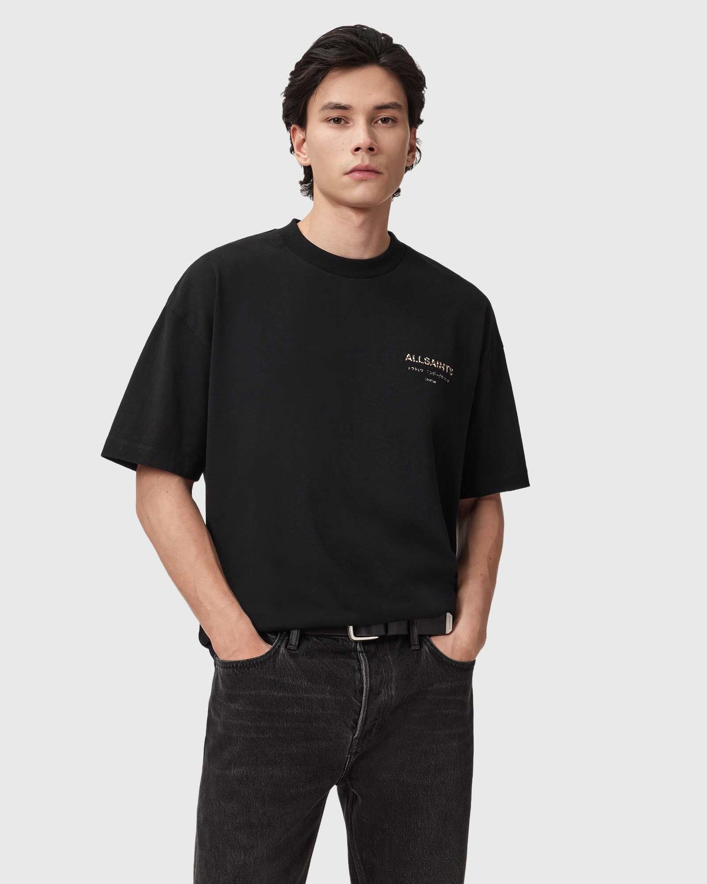 UNDERGROUND SS CREW jet black/leopard | Bildmaterial bereitgestellt von SHOES.PLEASE.