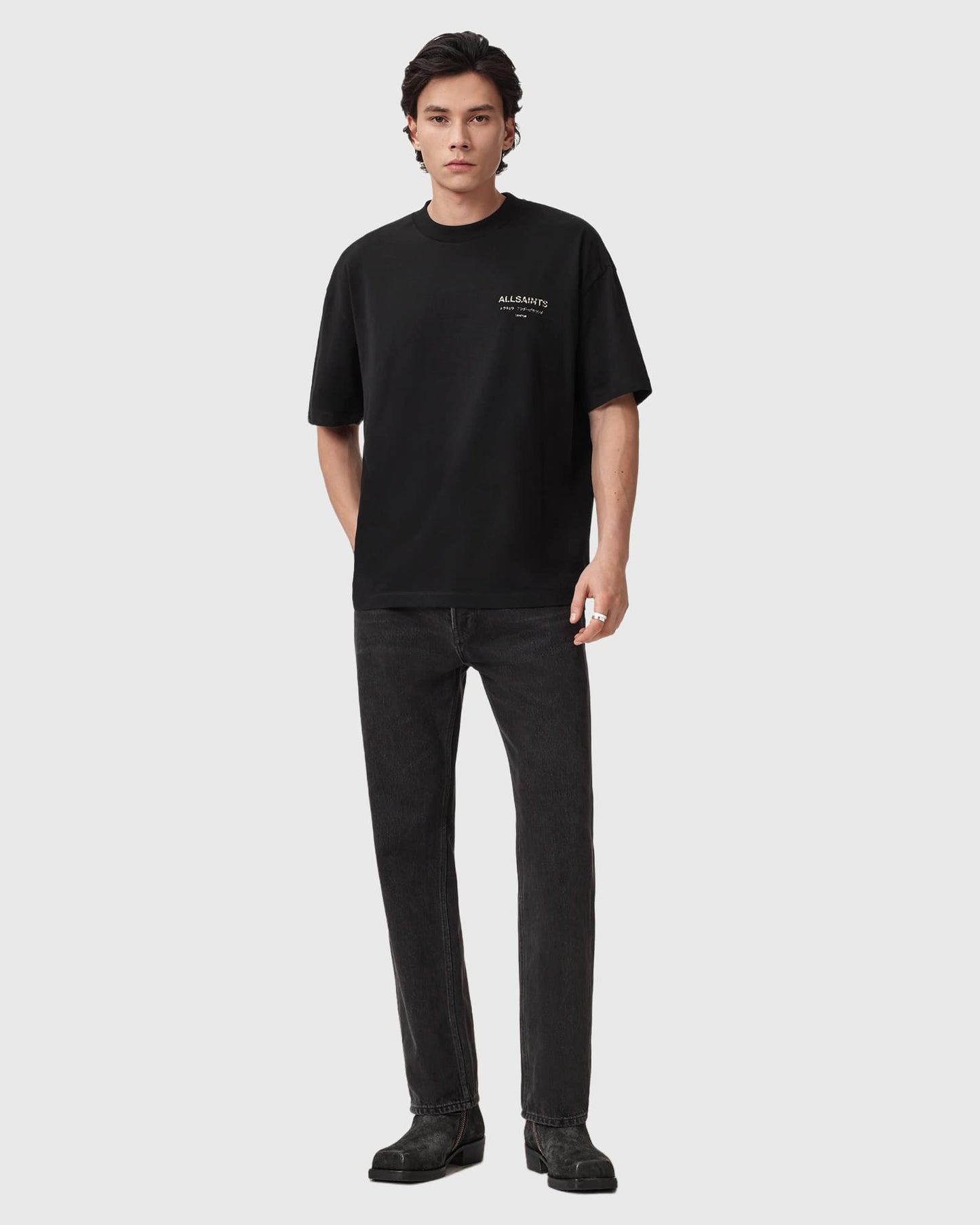 UNDERGROUND SS CREW jet black/leopard | Bildmaterial bereitgestellt von SHOES.PLEASE.