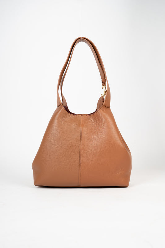 C Easy Handbag cognac