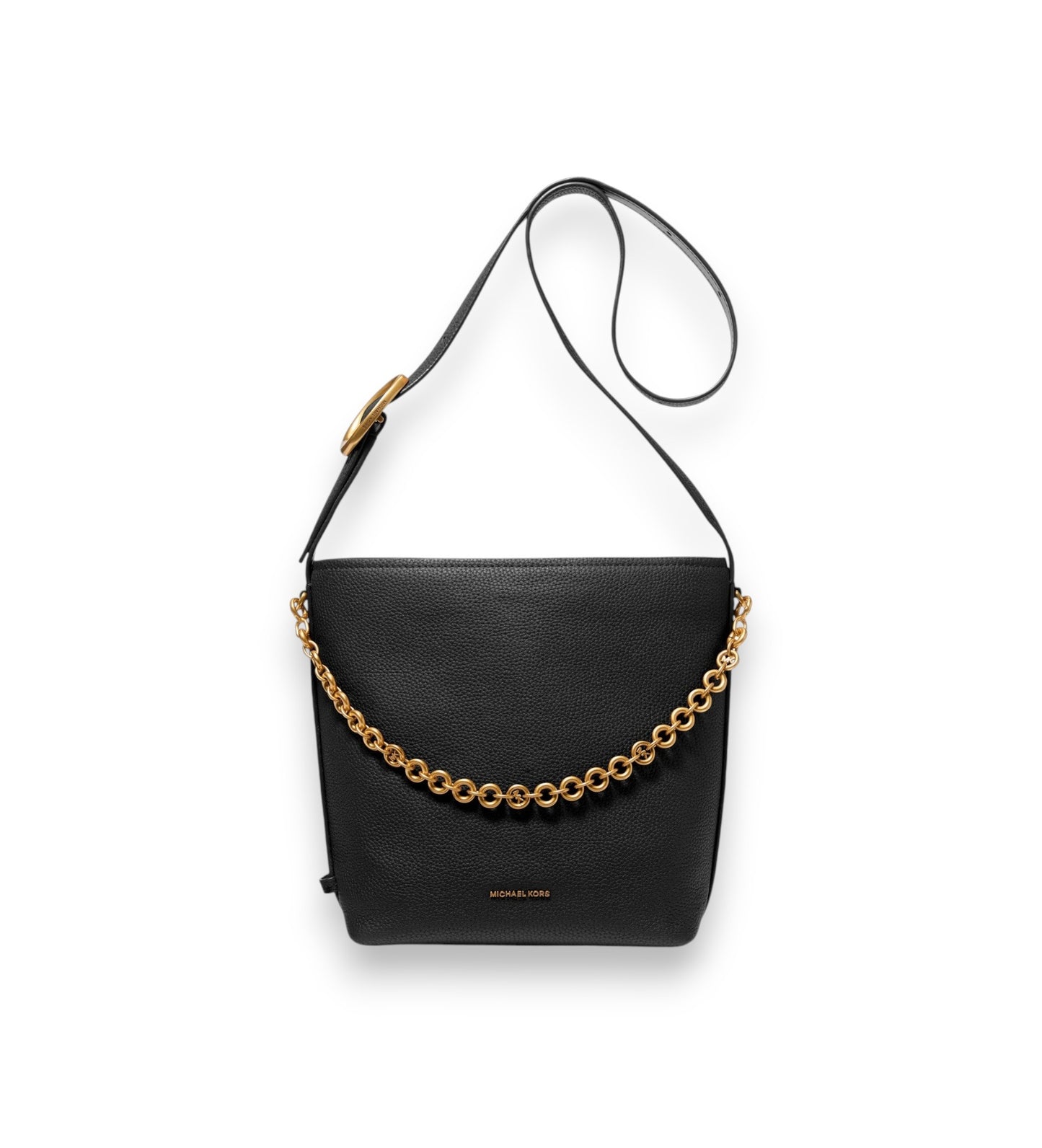 Small Bucket Messenger W Chain black | Bildmaterial bereitgestellt von SHOES.PLEASE.