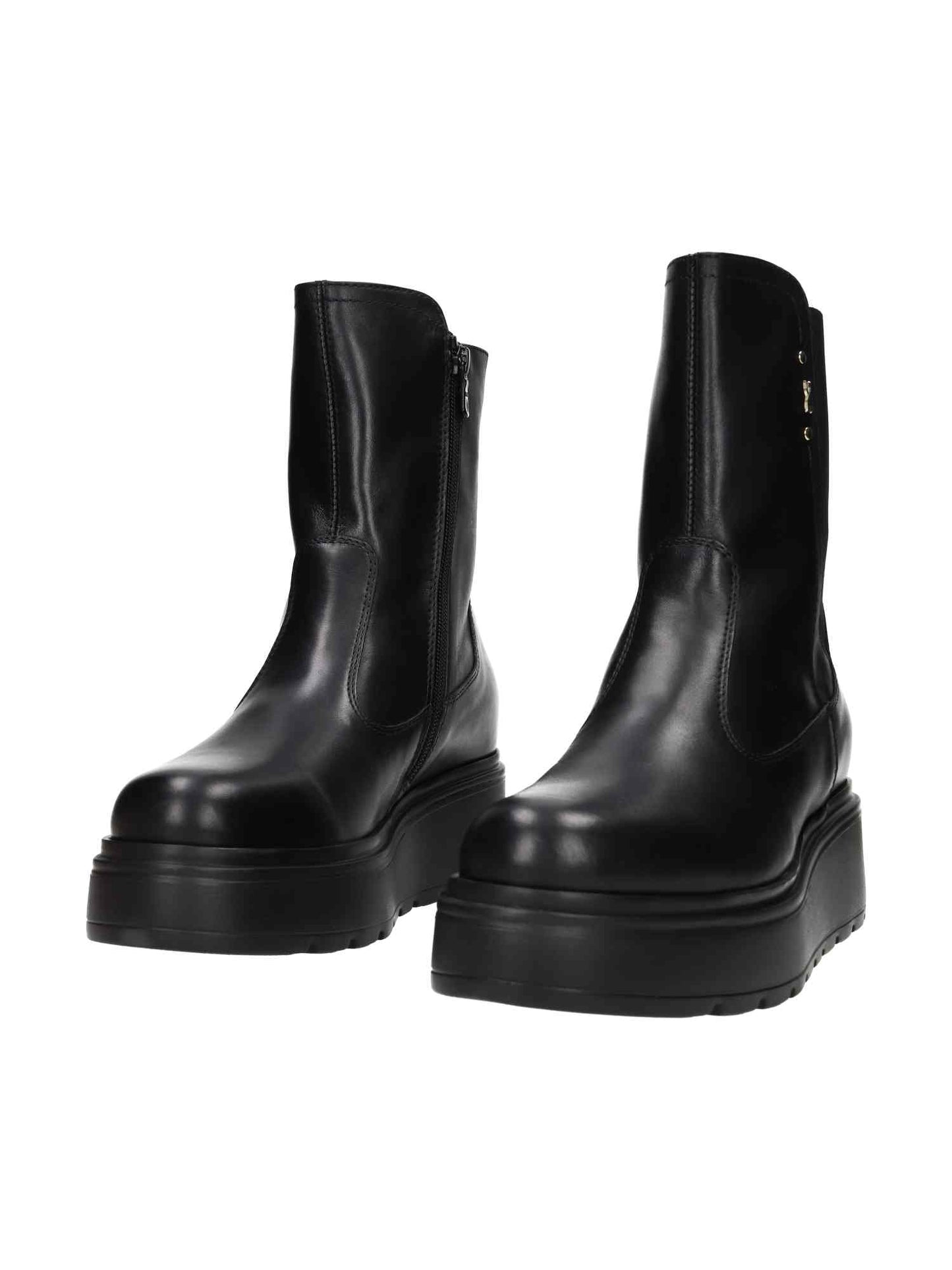 I514901D Guanto Nero Elastico Nero Eva Gorga Nero 12 + nero | Bildmaterial bereitgestellt von SHOES.PLEASE.