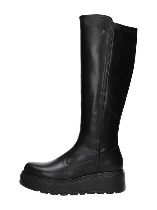 I514902D Guanto Nero T.Nappa Gio Nero 16  Eva Gorga Nero 12 + nero