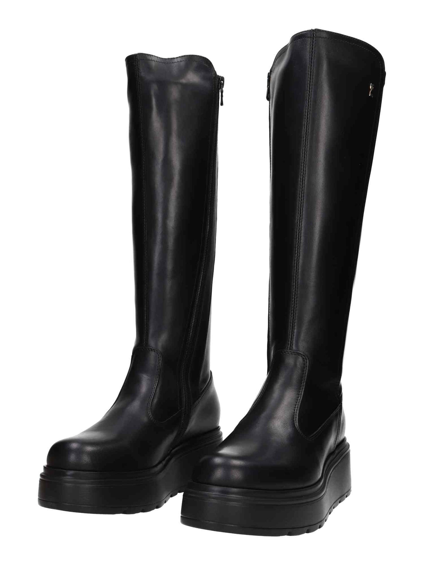 I514902D Guanto Nero T.Nappa Gio Nero 16  Eva Gorga Nero 12 + nero | Bildmaterial bereitgestellt von SHOES.PLEASE.