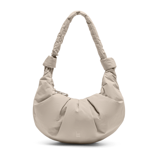 PLEAT MOON BAG LARGE scallop