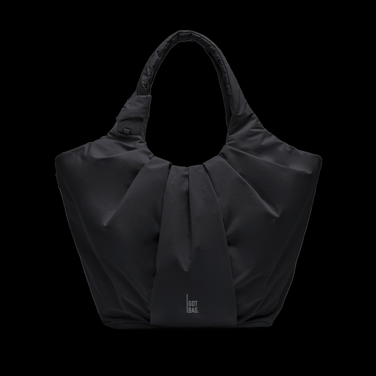 PLEAT TOTE BAG black | Bildmaterial bereitgestellt von SHOES.PLEASE.