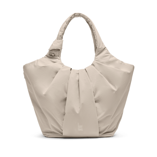PLEAT TOTE BAG scallop