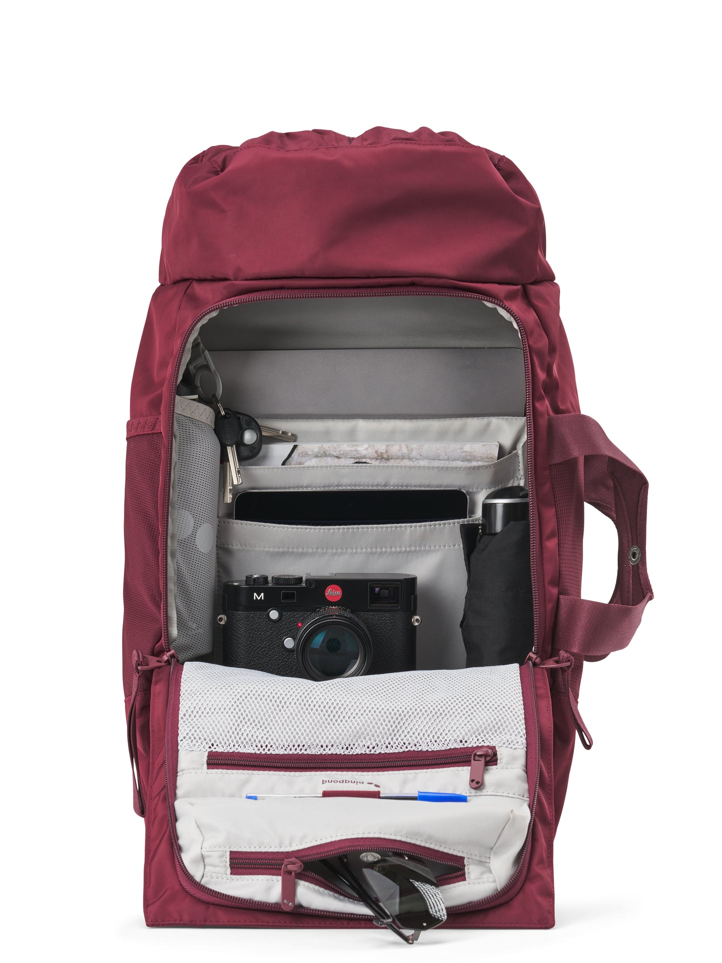 Blok Medium Changeant Backpack glazed red | Bildmaterial bereitgestellt von SHOES.PLEASE.