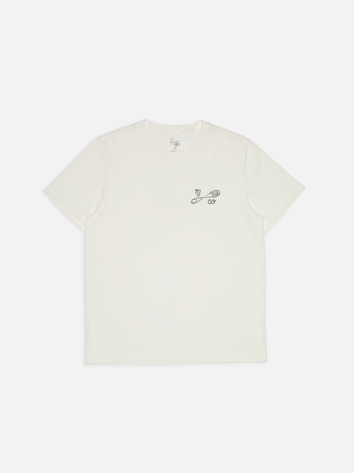 Roy Muted Tracks T-Shirt chalk white | Bildmaterial bereitgestellt von SHOES.PLEASE.