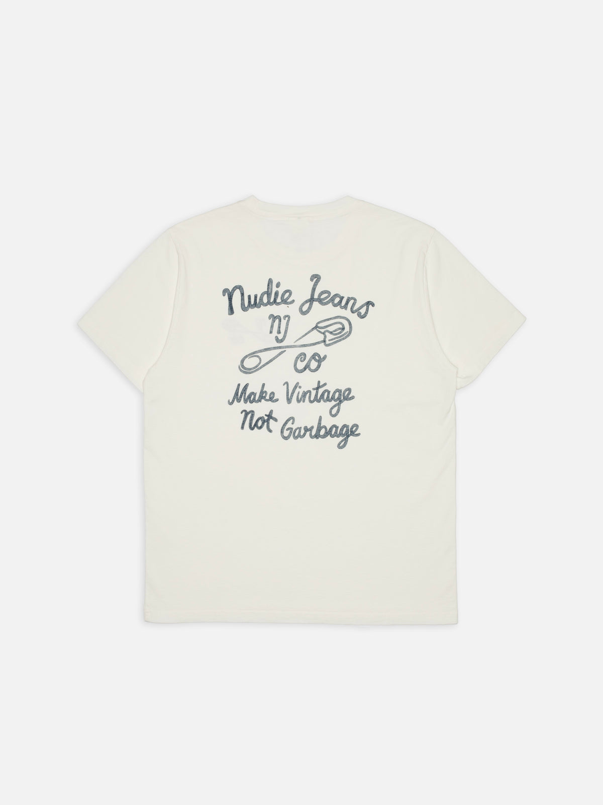 Roy Muted Tracks T-Shirt chalk white | Bildmaterial bereitgestellt von SHOES.PLEASE.