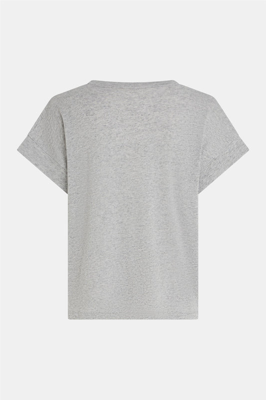 T-shirt grey mel.