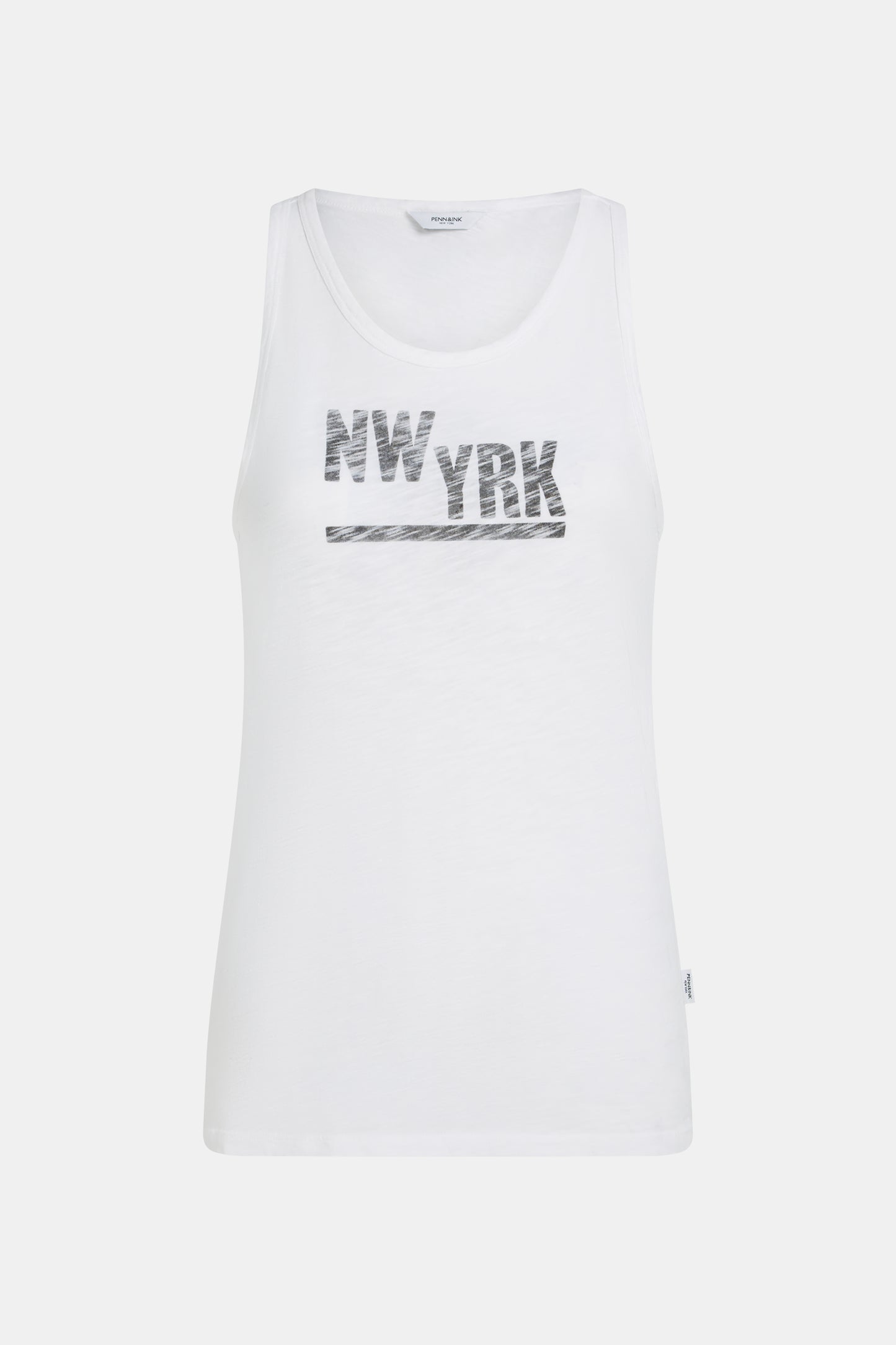 Singlet print white | Bildmaterial bereitgestellt von SHOES.PLEASE.