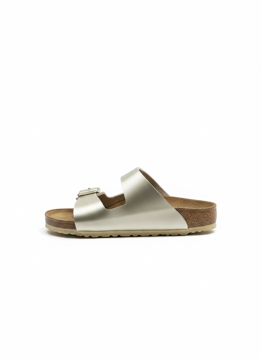 Arizona Kids Birko-Flor Narrow electric metallic gold | Bildmaterial bereitgestellt von SHOES.PLEASE.
