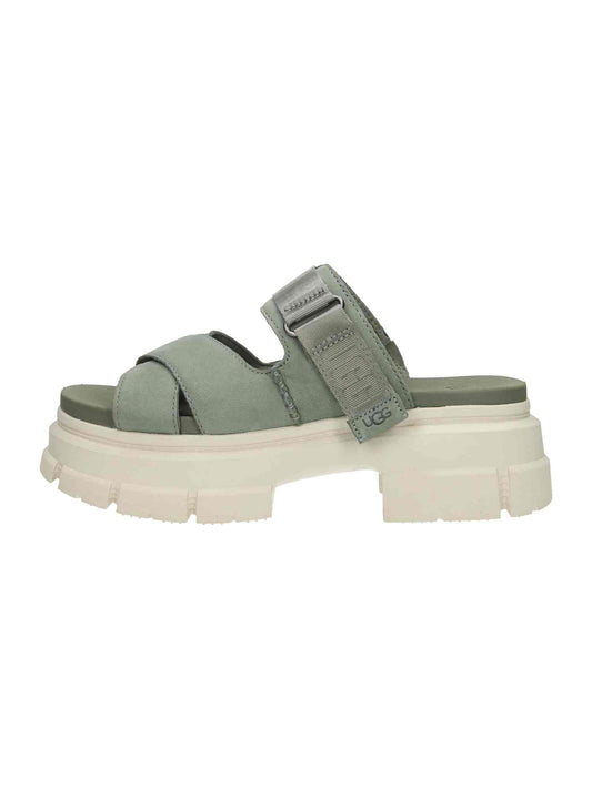 W Ashton Slide moss green
