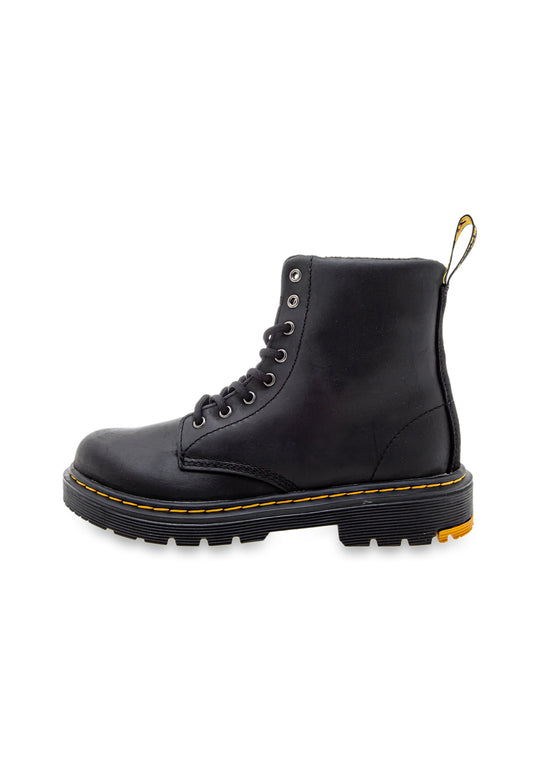 1460 J WP  HI Suede WP black yellowstone