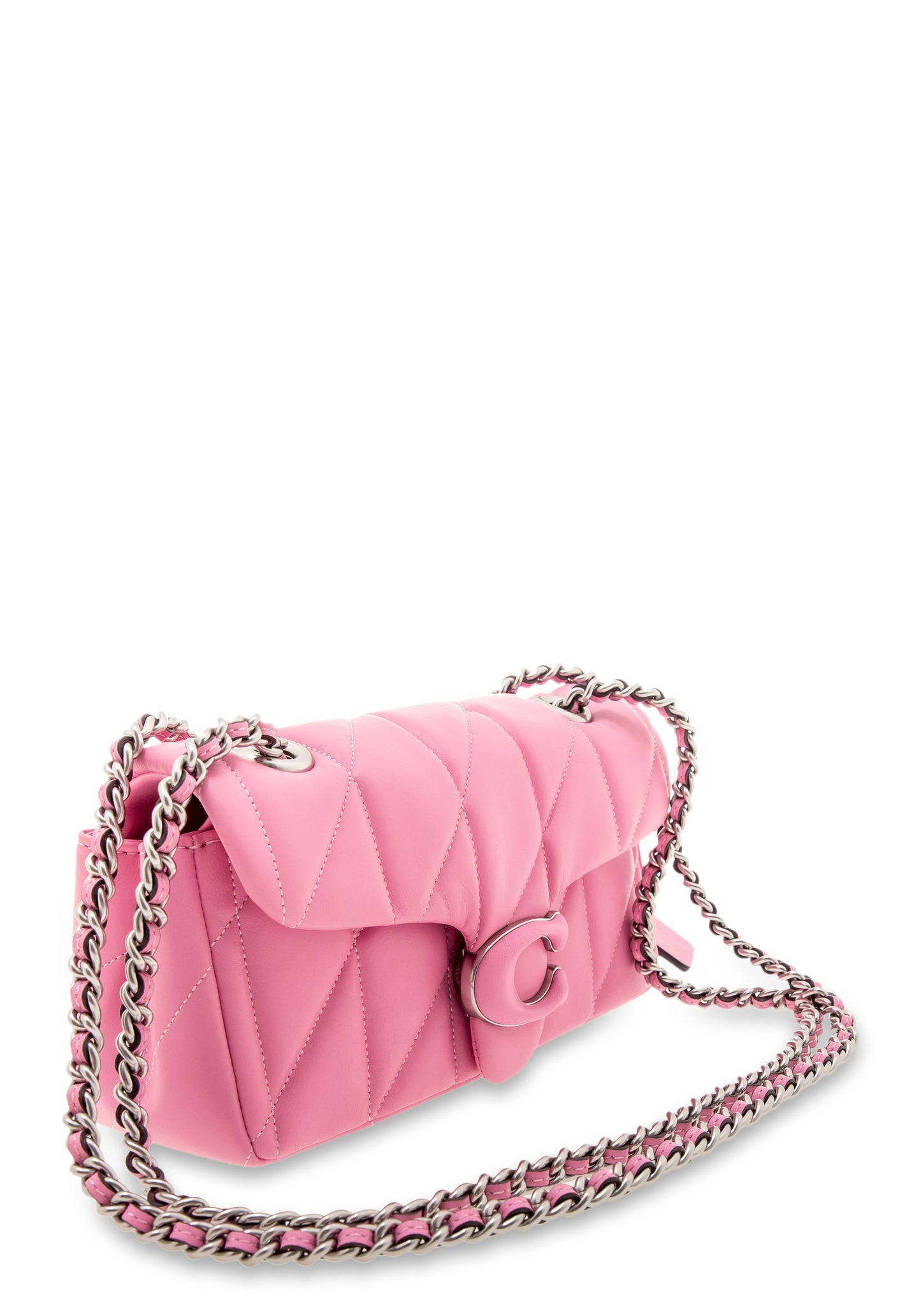 Tabby Quilted Shoulder Bag vivid pink | Bildmaterial bereitgestellt von SHOES.PLEASE.