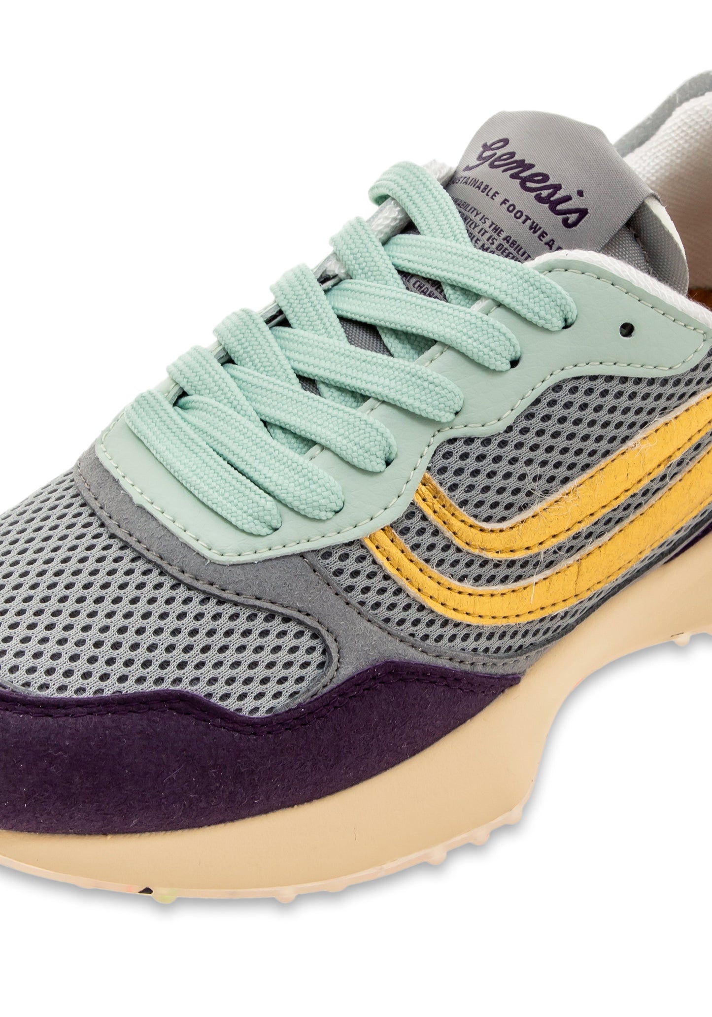 G-Marathon Multimesh prple/gry/shlf/gold | Bildmaterial bereitgestellt von SHOES.PLEASE.