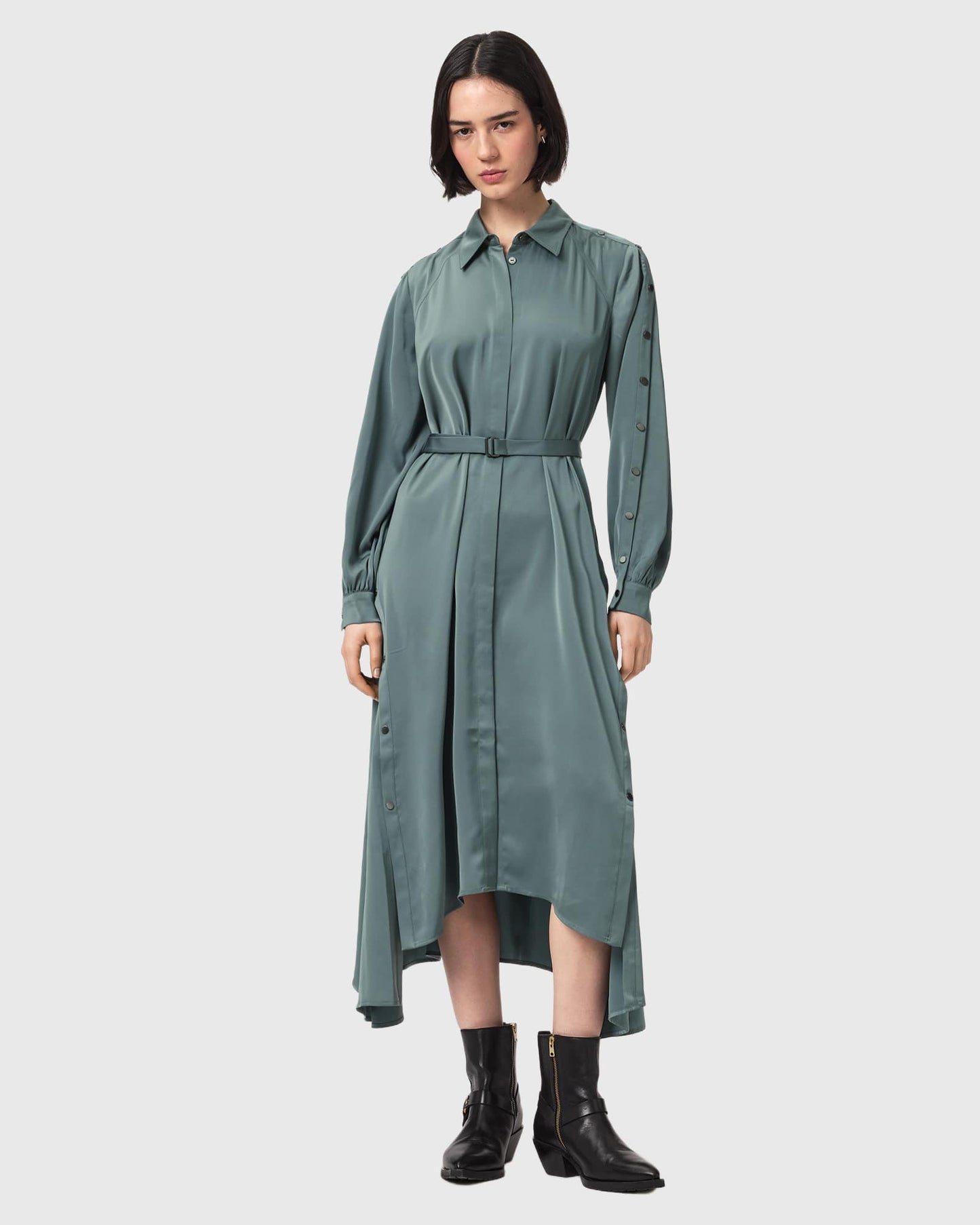 LEXI DRESS steel blue | Bildmaterial bereitgestellt von SHOES.PLEASE.