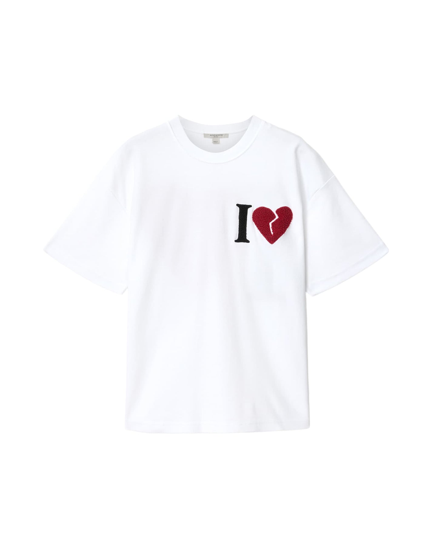 HEART ETTA TEE optic white | Bildmaterial bereitgestellt von SHOES.PLEASE.