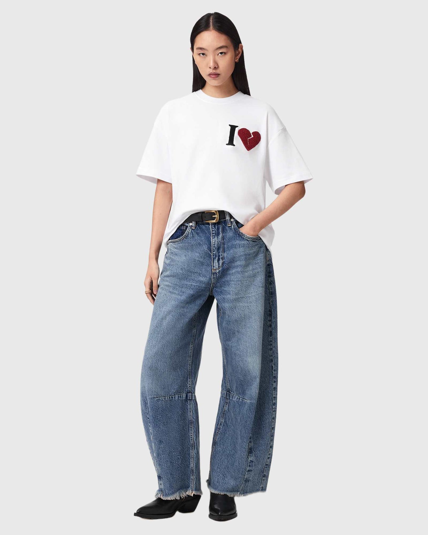 HEART ETTA TEE optic white | Bildmaterial bereitgestellt von SHOES.PLEASE.