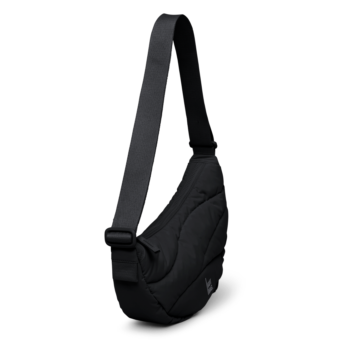 Wavy Puffer Moon Bag black | Bildmaterial bereitgestellt von SHOES.PLEASE.