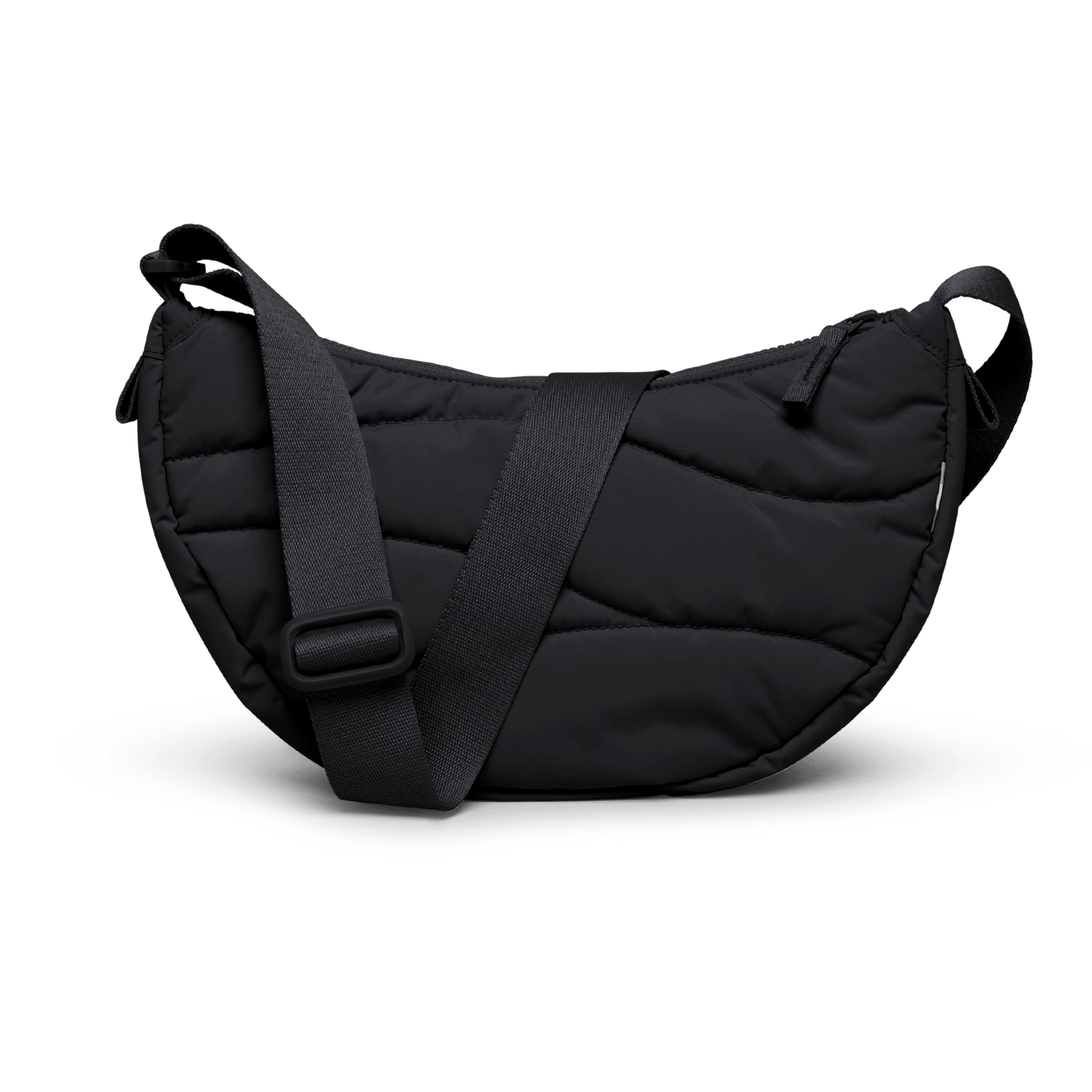 Wavy Puffer Moon Bag black | Bildmaterial bereitgestellt von SHOES.PLEASE.