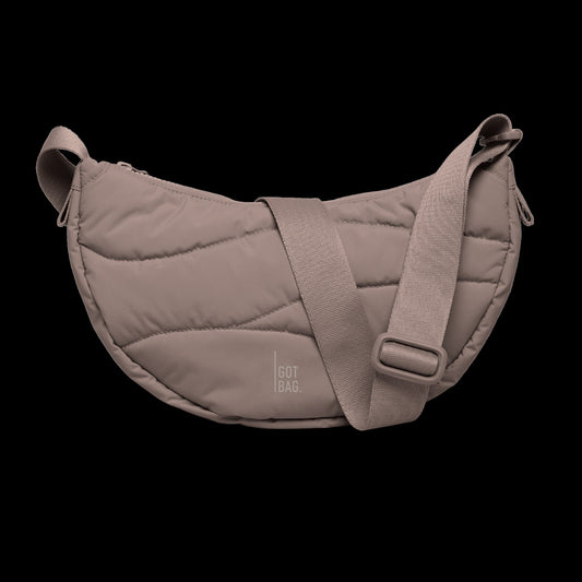 Puffer Moon Bag Monochrome oyster