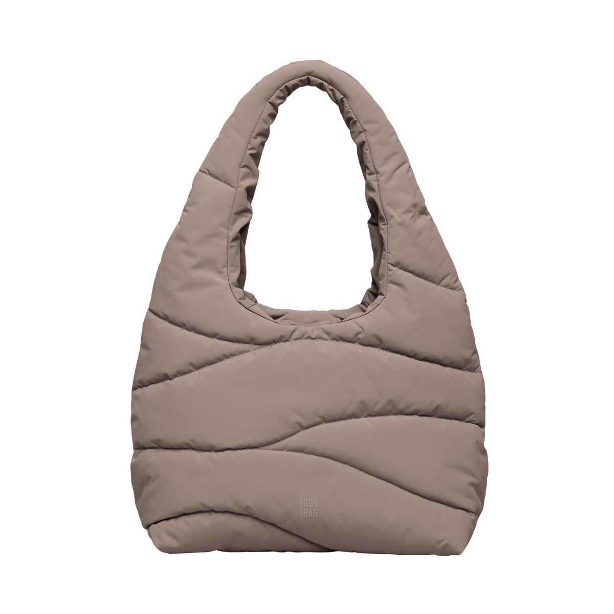Wavy Puffer Shoulder Bag oyster | Bildmaterial bereitgestellt von SHOES.PLEASE.