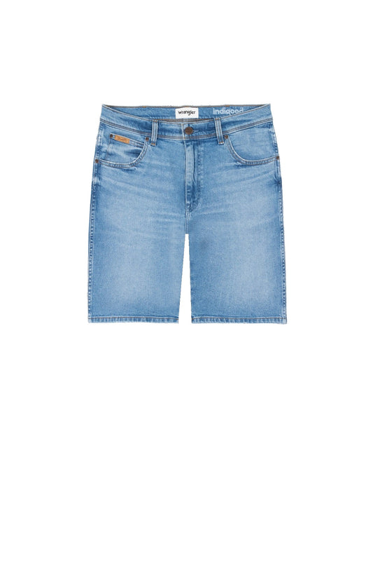 TEXAS_SHORTS THE_DUDE medium denim — weisser Hintergrund