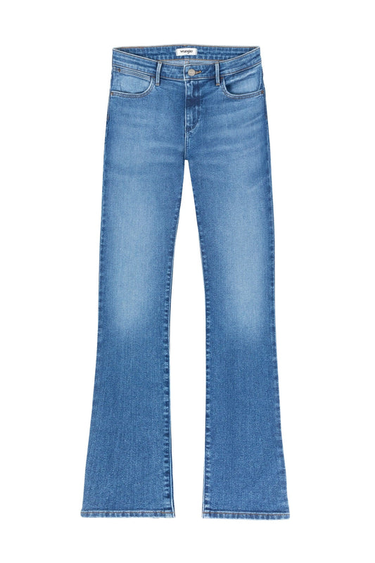 BOOTCUT RAVEN medium denim — weisser Hintergrund